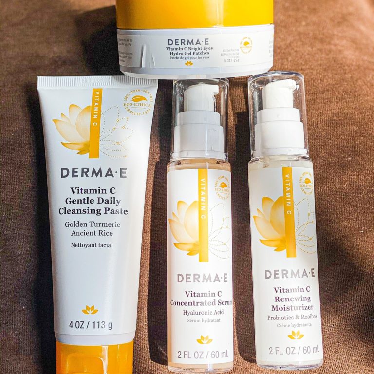 derma e skin care routine